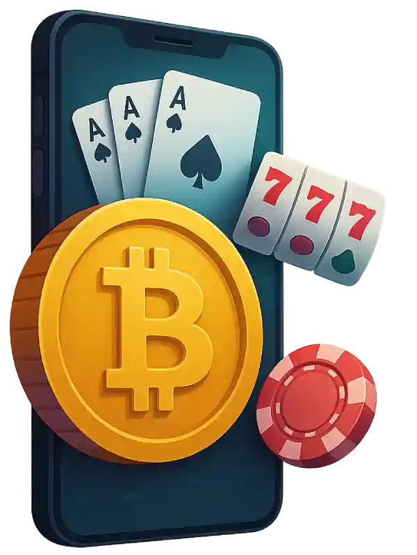 Gamdom mobile casino interface on smartphone – Android and iOS view